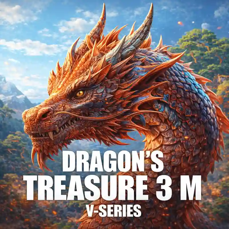 Dragon’s Treasure 3 M Slots