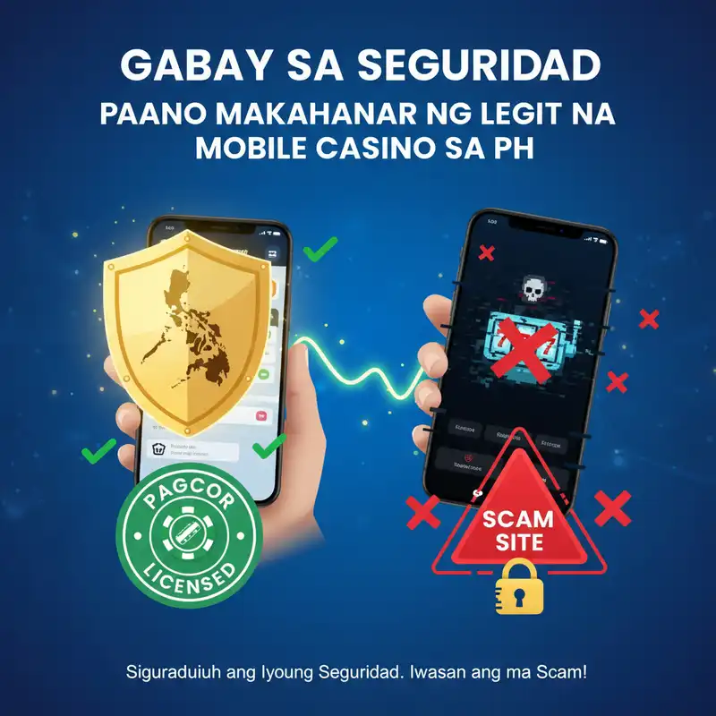 Ligtas at Legit na Mobile Casino sa Pilipinas