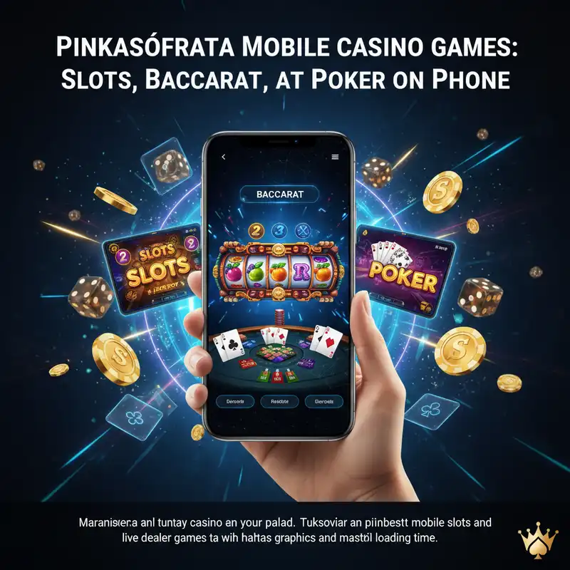 Pinakasikat na Mobile Casino Games sa Pilipinas