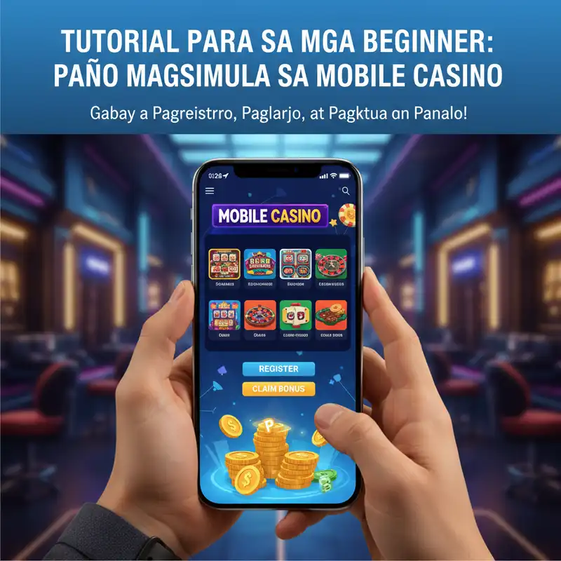 Gabay sa Mobile Casino para sa mga nagsisimula